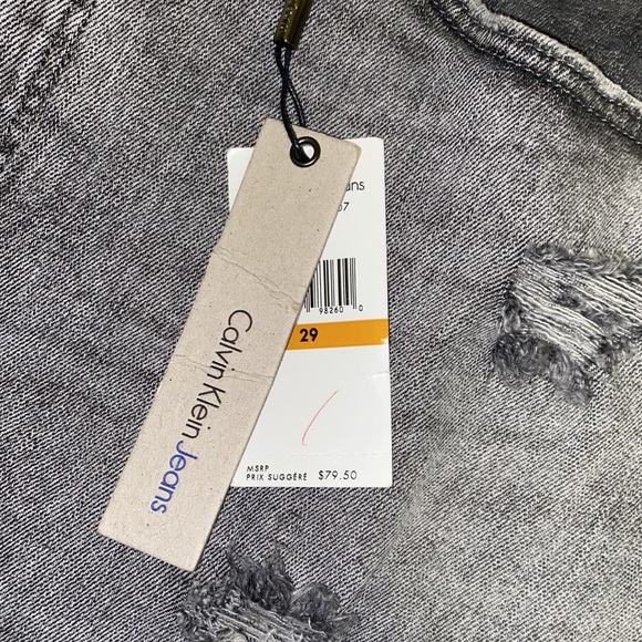 Brand New/Never worn Calvin Klein Denim Skirt - Picture 2 of 5